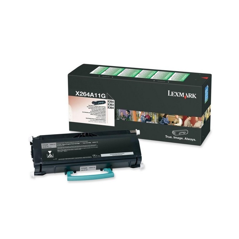 Lexmark X264A11G cartuccia toner 1 pz Originale Nero