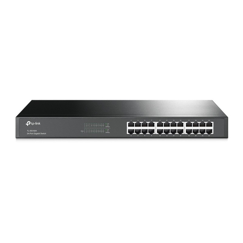 TP-Link TL-SG1024 switch di rete Non gestito L2 Gigabit Ethernet (10 100 1000) Nero