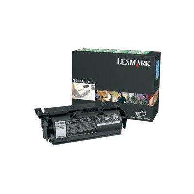 Lexmark T650A11E cartuccia toner 1 pz Originale Nero