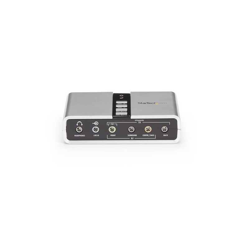 StarTech.com Scheda audio esterna adattatore audio USB 7.1 con audio digitale SPDIF