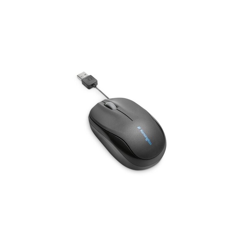Kensington Mouse Pro Fit™ portatile con cavo riavvolgibile