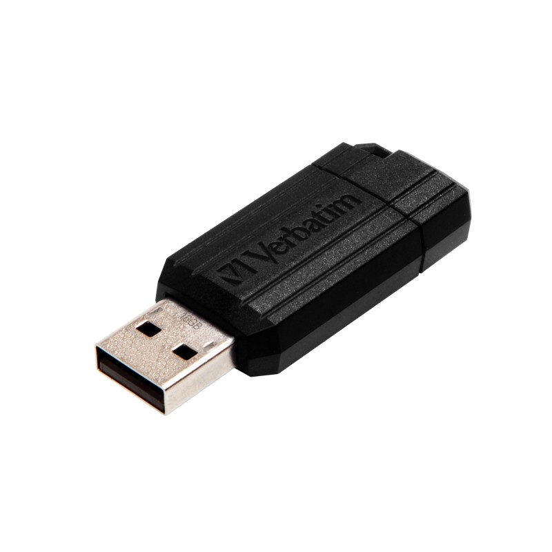 Verbatim PinStripe - Memoria USB da 16 GB - Nero