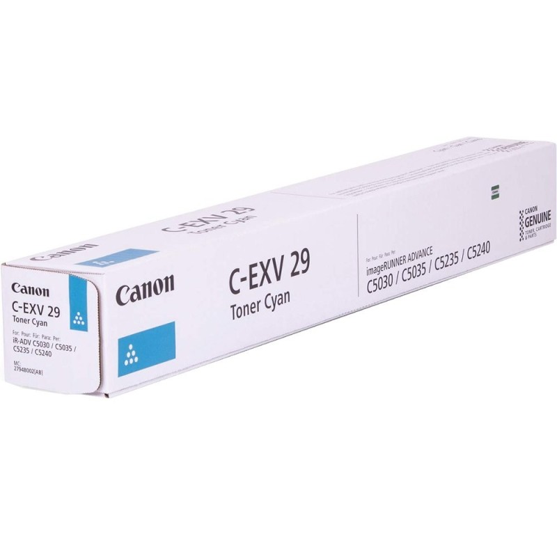 Canon C-EXV29 cartuccia toner 1 pz Originale Ciano