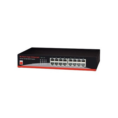 Lindy 16-Port NWAY Switch Non gestito Nero