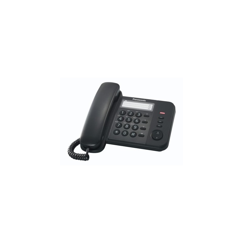 Panasonic KX-TS520EX1B telefono Telefono analogico Nero