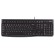 Logitech K120 Corded Keyboard tastiera USB QWERTY US International Nero