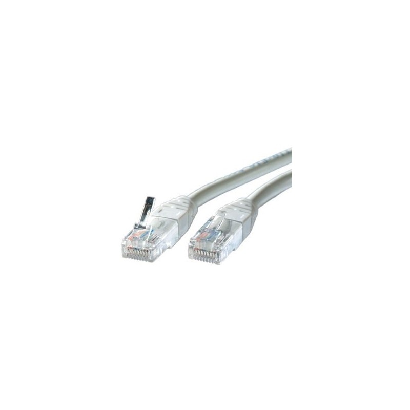 ITB 0.5m, RJ-45 M RJ-45 M cavo di rete Grigio 0,5 m Cat5e