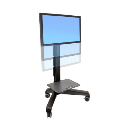 Ergotron Neo-Flex Mobile MediaCenter LD Nero Pannello piatto Carrello multimediale