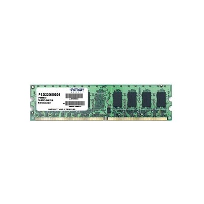 Patriot Memory 2GB PC2-6400 memoria 1 x 2 GB DDR2 800 MHz