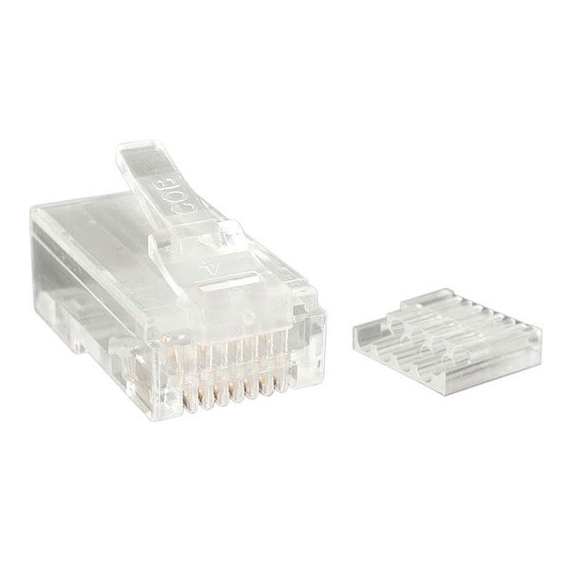 StarTech.com CRJ45C6STR50 cavo di collegamento RJ-45 Trasparente