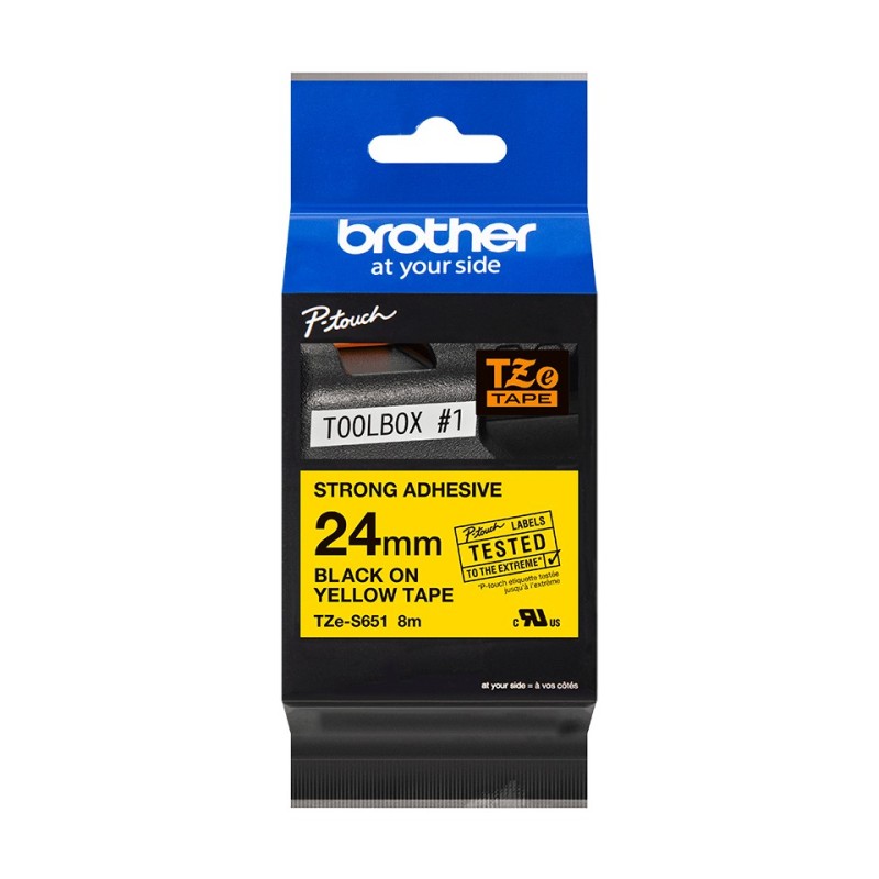 Brother TZE-S651 nastro per etichettatrice TZ