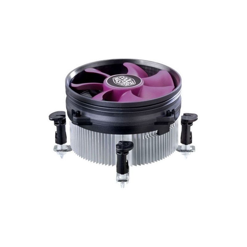 Cooler Master X Dream i117 Processore Refrigeratore 9,5 cm Alluminio, Viola