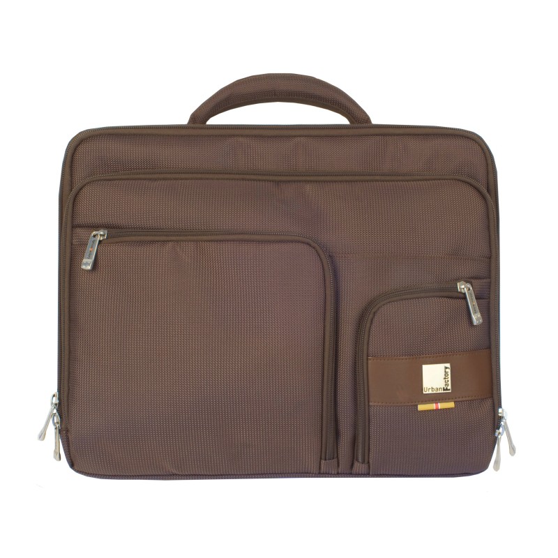 Urban Factory MDC04UF borsa per laptop 35,8 cm (14.1") Valigetta ventiquattrore Marrone