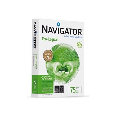 Navigator Eco-Logical 75g.m-2 carta inkjet Bianco