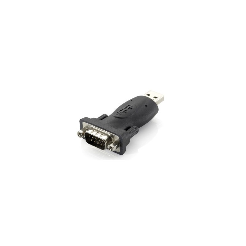 Equip 133382 adattatore per inversione del genere dei cavi USB A RS-232 Nero