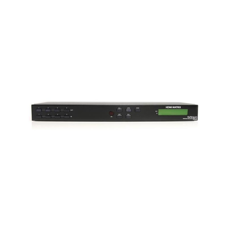 StarTech.com Sdoppiatore switch video matrice HDMI 4x4 con audio e RS-232