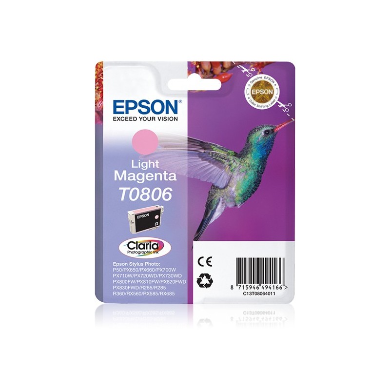 Epson Hummingbird Cartuccia Magenta chiaro