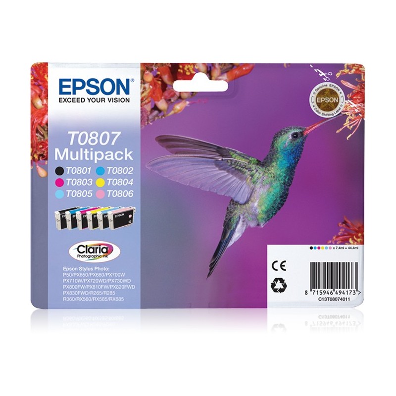 Epson Hummingbird Multipack a 6 colori