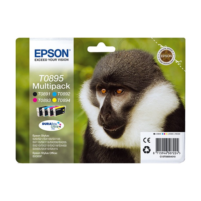 Epson Monkey Multipack 4 colori