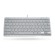 Atlantis Land Argo ultraslim tastiera USB QWERTY Argento