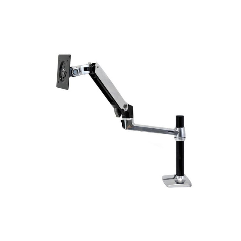 Ergotron LX Series Desk Mount LCD Arm, Tall Pole 86,4 cm (34") Nero Scrivania