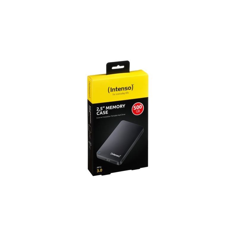 Intenso Memory Case disco rigido esterno 1 TB Nero