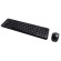 Logitech Wireless Combo MK220 tastiera Mouse incluso RF Wireless QWERTY US International Nero