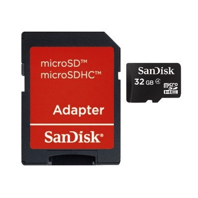 SanDisk microSDHC 32GB Classe 4