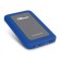 Hamlet USB 3.0 Mirror Disk box esterno per hard disk SATA 2,5'' blu