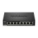 D-Link DES-108 switch di rete Non gestito Fast Ethernet (10 100) Nero