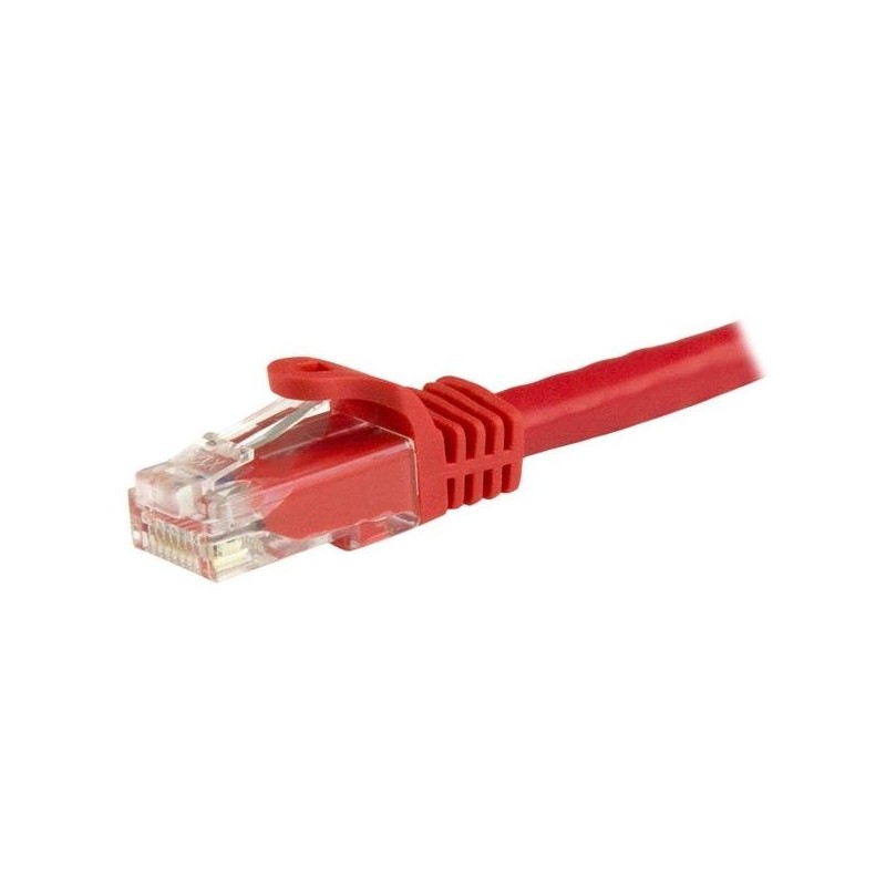 StarTech.com Cavo patch antigroviglio UTP RJ45 Cat6 Gigabit 15 m rosso - Cavo patch 15 m