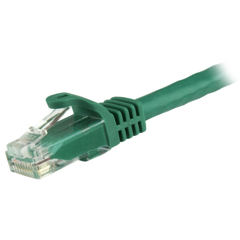 StarTech.com N6PATC15MGN cavo di rete Verde 15 m Cat6 U UTP (UTP)