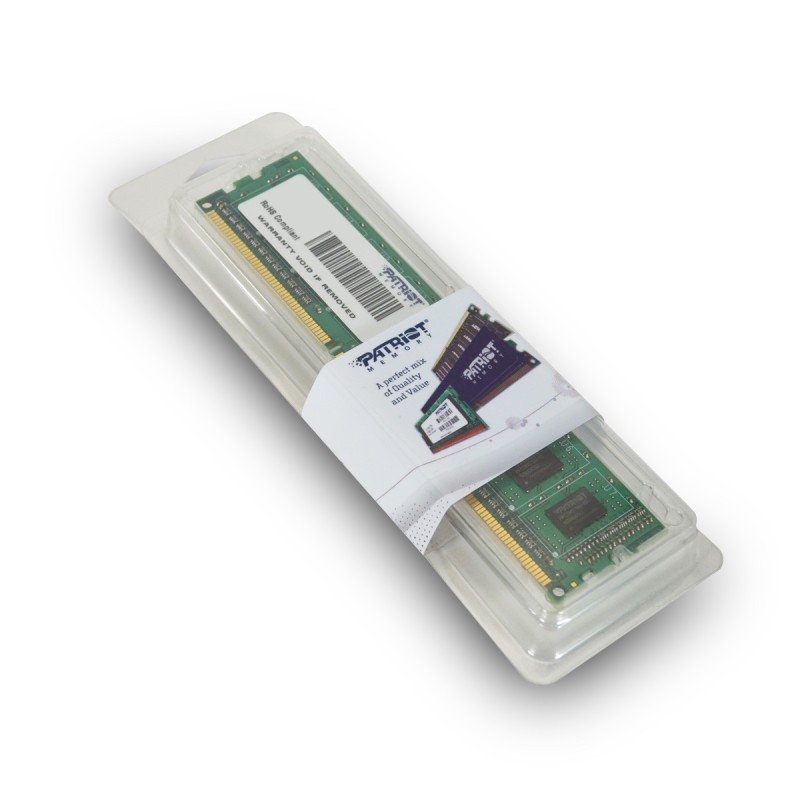 Patriot Memory DDR3 8GB PC3-12800 (1600MHz) DIMM memoria 1 x 8 GB