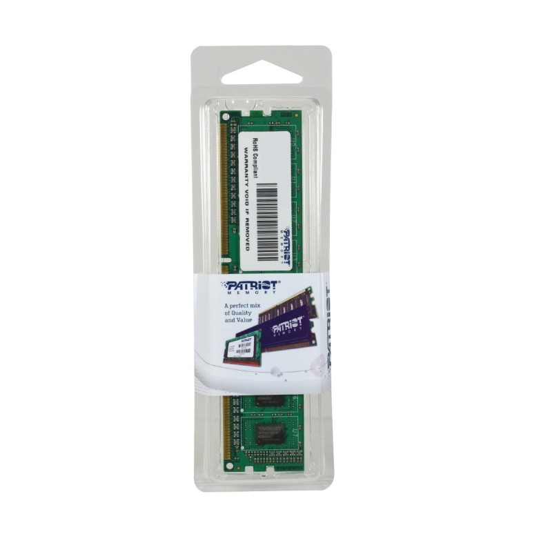 Patriot Memory DDR3 8GB PC3-12800 (1600MHz) DIMM memoria 1 x 8 GB