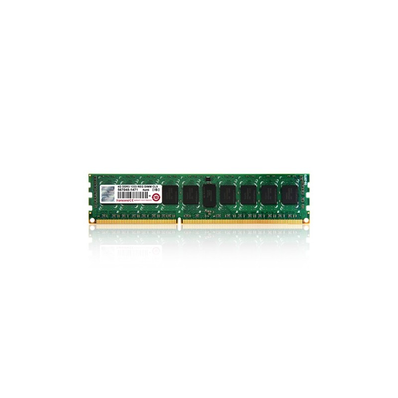 Transcend 4GB DDR3 1600 PC3-12800 240-pin DIMM ECC Registered CL11 memoria 2 x 8 GB 1600 MHz Data Integrity Check (verifica