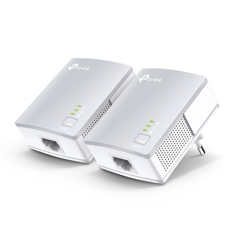 TP-Link PA411KIT 500 Mbit s Collegamento ethernet LAN Bianco 2 pz