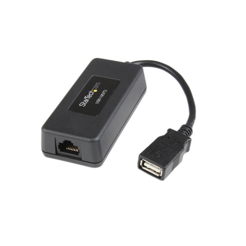 StarTech.com Extender Ethernet USB a 1 porta via Cat5 Cat6 - Fino a 40 m