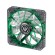 BitFenix Spectre Pro LED Green 140mm Case per computer Ventilatore 14 cm Verde, Trasparente