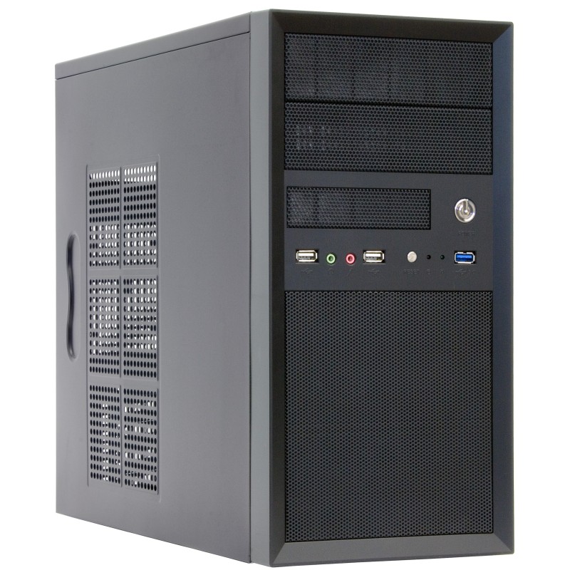 Chieftec CT-01B-OP computer case Mini Tower Nero