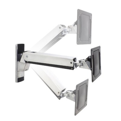 Ergotron Interactive Arm, VHD 152,4 cm (60") Alluminio, Nero Parete