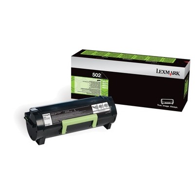 Lexmark 502 cartuccia toner 1 pz Originale Nero