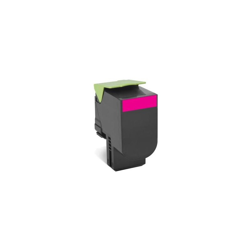 Lexmark 80C2HME cartuccia toner 1 pz Originale Magenta