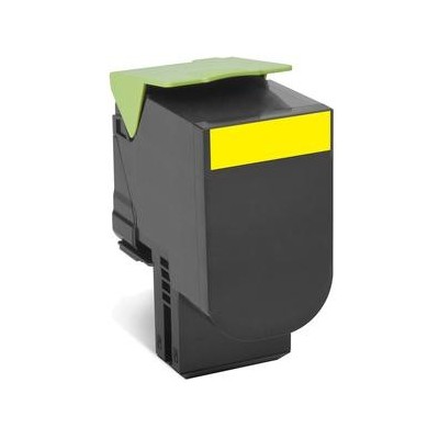 Lexmark 80C2SYE cartuccia toner 1 pz Originale Giallo