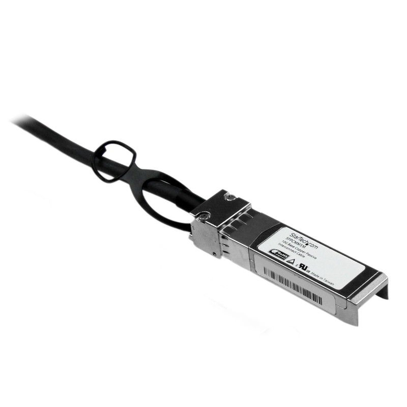 StarTech.com Cavo SFP-H10GB-CU1M Compatibile Cisco SFP+ 10-Gigabit Ethernet (10GbE) - Cavo Passivo Twinax ad attacco diretto -