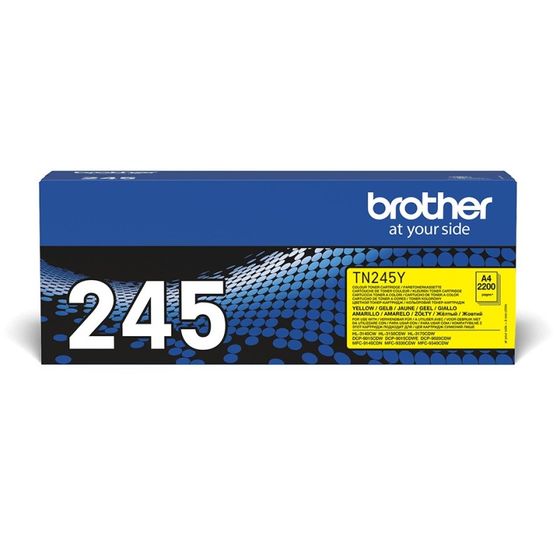 Brother TN-245Y cartuccia toner 1 pz Originale Giallo