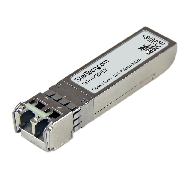 StarTech.com Modulo SFP+ compatibile con Cisco SFP-10G-SR - 10GBASE-SR - Ricetrasmettitore ottico MMF multimodale in fibra