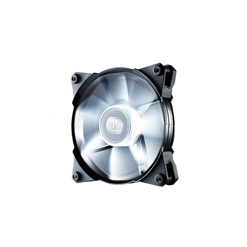 Cooler Master JetFlo 120 Case per computer Ventilatore 12 cm Nero, Bianco