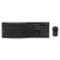 Logitech Wireless Combo MK270 tastiera Mouse incluso USB QWERTY Inglese UK Nero