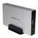 StarTech.com Enclosure per dischi rigidi esterni SATA III 3,5" USB 3.0 con UASP color argento– HDD esterno portatile