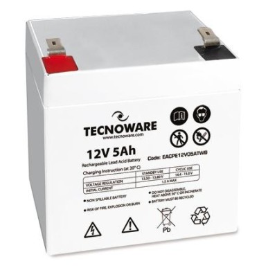 Tecnoware 5Ah Lead Acid Acido piombo (VRLA) 12 V